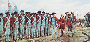 John Adams reviews Jones' Irish Marines, 13 May 1779 by Charles H. Waterhouse