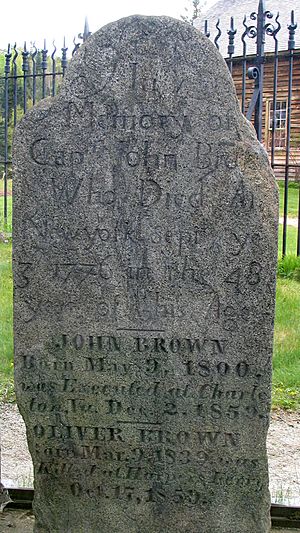 John Brown's Tombstone