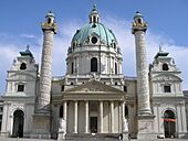 Karlskirche Vienna June 2006 475