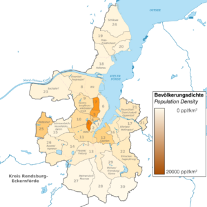 Kiel Population Density