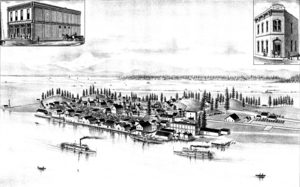 La Conner, Washington, circa 1889