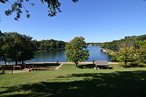 View from Lake Camelot Clubhouse