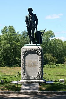 Minuteman statue 3 - Old North Bridge