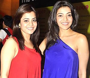 Nisha and Kajal Aggarwal