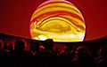 Red giant in planetarium show