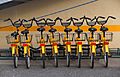 Rental bikes by Bore hostel ship, Turku, Finland