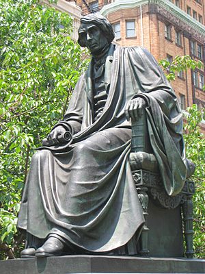 Roger B. Taney statue, Mount Vernon Place, Baltimore, MD