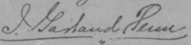 Signature of Irvine Garland Penn.png