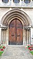 Sleaford-St Denys-west door