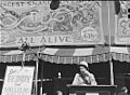 Vermont state fair barker bw