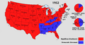 1952 Electoral Map