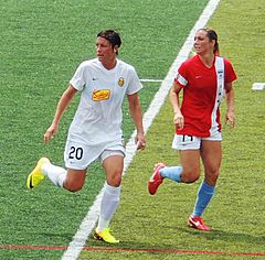 2013-07-04 Redstars v Flash TarynHemmings AbbyWambach