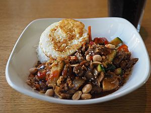 Bibimbap at restaurant Korean Kitchen