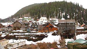 Red Cliff, seen from across the Eagle River