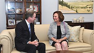 Deb Fischer and Brett Kavanaugh