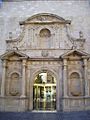 Façade of Parliament of La Rioja in Logroño