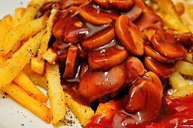 French fries and mushroom gravy