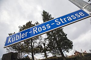 Kübler-Ross Street in Meilen, Switzerland