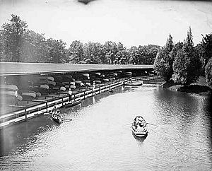 Lake Phalen canoe docks