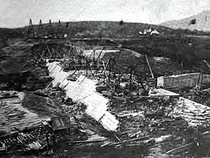 Olivebridge Dam Under Construction