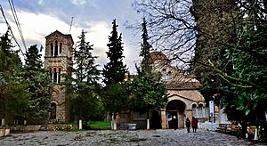 Panagia Scripou church in Orchomenos, Greece