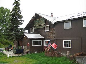 The Forks Roadhouse is the community's central meeting point.