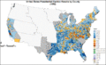 PresidentialCounty1852Colorbrewer