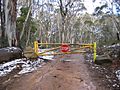 Road Closed Mount Franklin