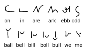 Shelton-shorthand-vowel-examples