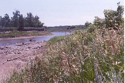 Stantan North Dakota Knife River Village south to the village