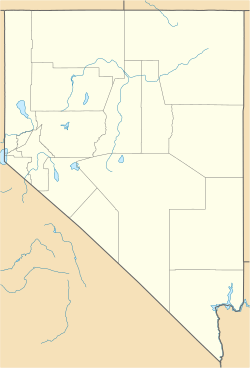 Rhyolite is in southwestern Nevada near the California border.