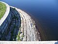 Wachusett Dam reservoir side 2