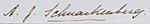 A J Schnackenberg signature 1888.jpg