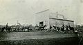 Blacksmith shop in Burlington, N.D., 1880