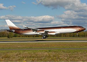 Bourkhan Airbus A340-313X Roman Abramovich Nussbaumer