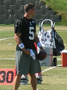 David Carr at 49ers training camp 2010-08-11 1