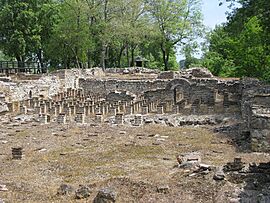 Hypocaust of ancient public baths