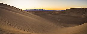 Dumont Dunes at Sunrise