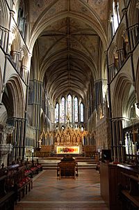 East end of Worcester Cathedral