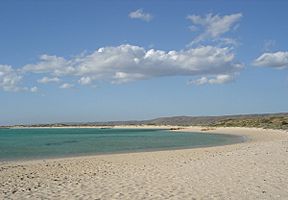 Exmouth caperange beach