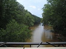 FAB's IMG 4251 Coxton Rd Bridge, view towards MuellerYard RR-Wye-bridges and Lackawanna Confluence.JPG