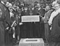 Foundation stone of Waterford Free Library