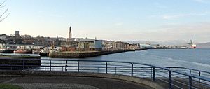 Greenock waterfront