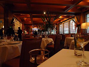 Interior of Le Bernardin