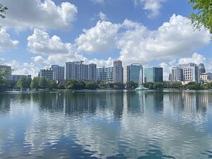 Lake Eola Park April 2022