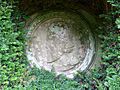 Mercat Cross Medallion 1, Abbotsford, Scottish Borders