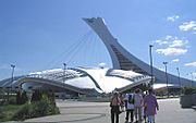 MontrealOlympicTowerAndBiodome1