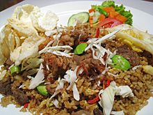 Nasi Goreng Pete Kambing