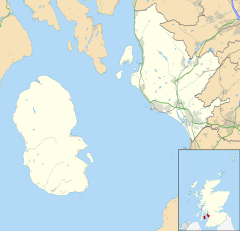 Sliddery is located in North Ayrshire