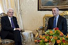 Sergio Mattarella Carlo Cottarelli